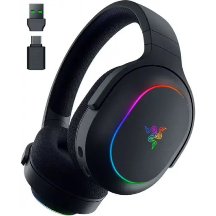 אוזניות גיימינג אלחוטיות רייזר Razer Barracuda X Chroma שחור