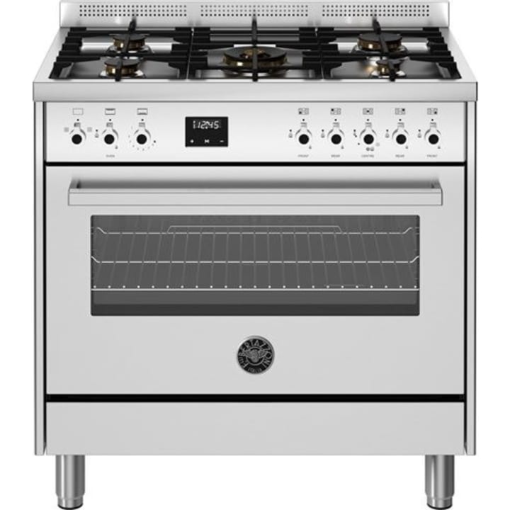 תנור משולב כיריים 90 ס"מ ברטזוני Bertazzoni PRO905GEVLXE נירוסטה