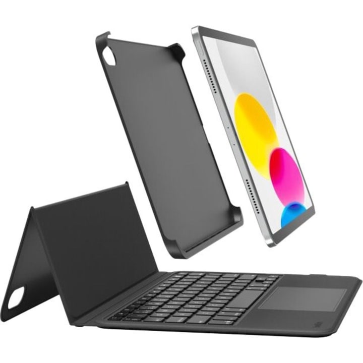 כיסוי ספר ומקלדת Cardle Keyboard Folio ל Ipad 10Th Gen שחור