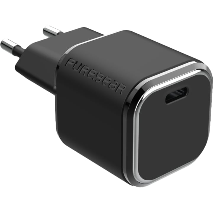 מטען קיר PureGear 65W GaN 2 Wall Charger שחור