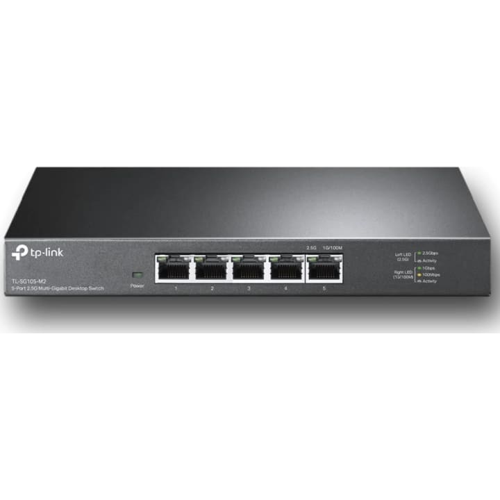 מתג 5 פורטים TP-Link SG105-M2 2.5Gbps