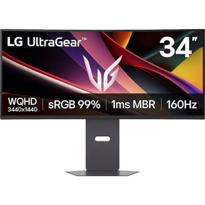 מסך מחשב גיימינג קעור "34 LG 34G600A-B Ultragear Gaming WQH