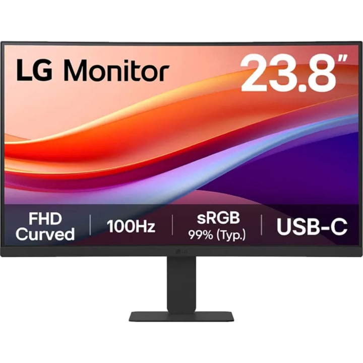 מסך מחשב קעור "23.8 LG 24U421A-B Full HD