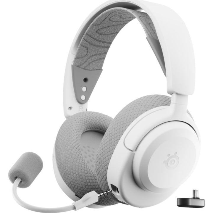 אוזניות גיימינג אלחוטיות STEELSERIES ARCTIS NOVA 3XW WHT לבן