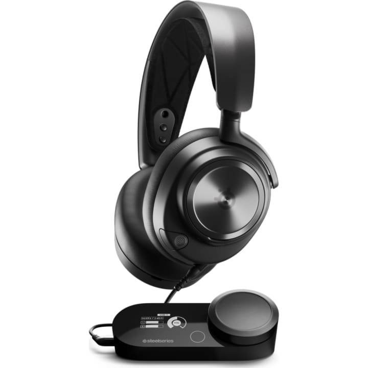 אוזניות גיימינג חוטיות STEELSERIES NOVA PRO X שחור