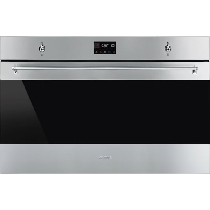 תנור בנוי פירוליטי 90 ס"מ SMEG Classica SFP9302TX נירוסטה