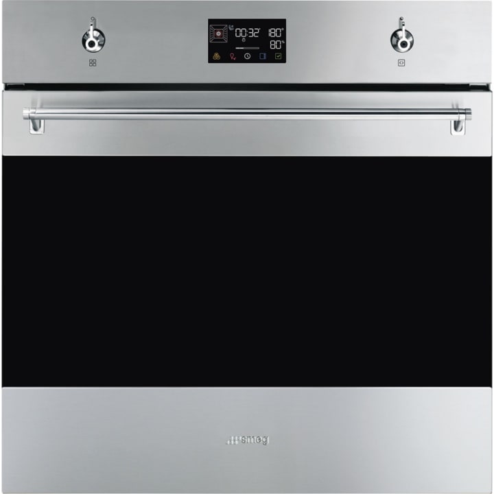 תנור אדים בנוי 60 ס"מ SMEG Classica SO6302S3PX נירוסטה