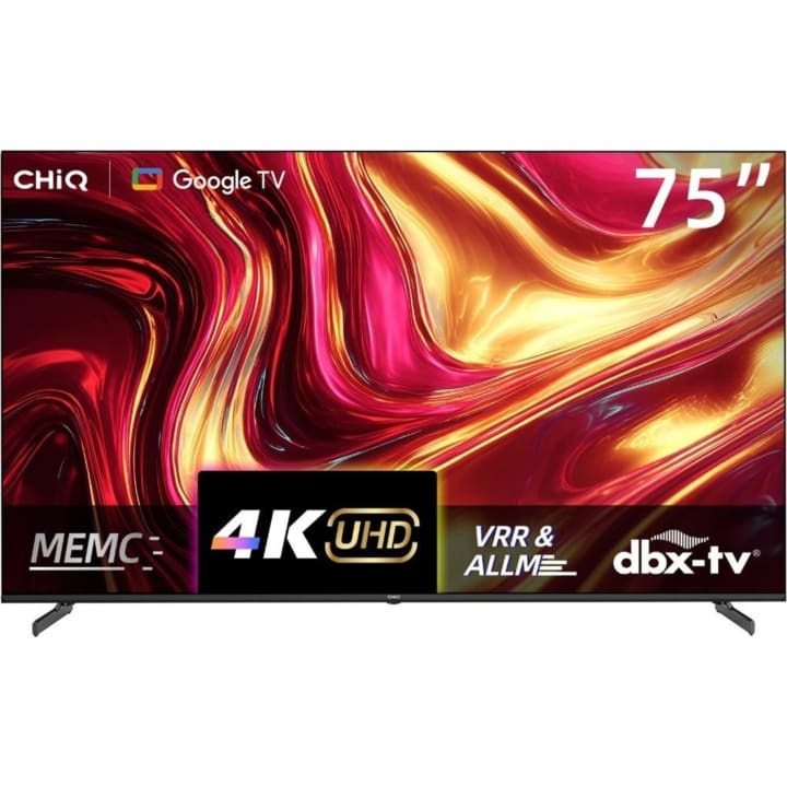 טלוויזיה חכמה "75 DLED 4K צ'יק CHiQ U75M10F