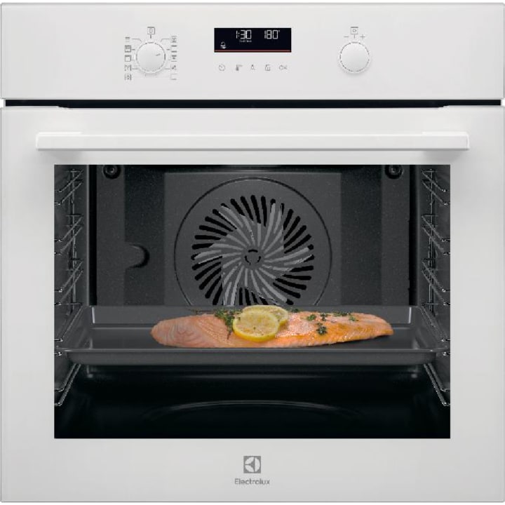 תנור בנוי פירוליטי 60 ס"מ אלקטרולוקס Electrolux EOP6401V זכוכית לבנה