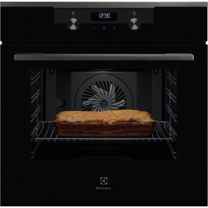 תנור בנוי 60 ס"מ אלקטרולוקס Electrolux EOH6231H זכוכית שחורה
