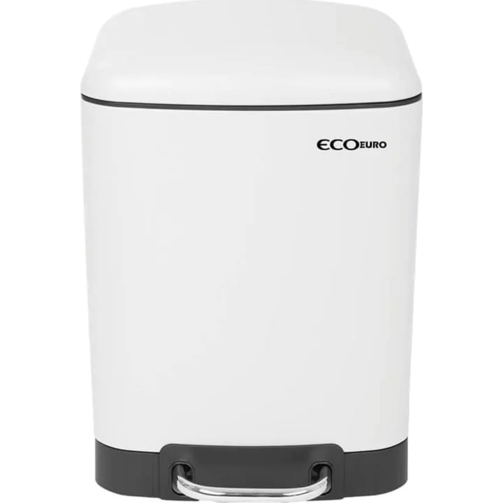 פח אשפה 6 ליטר אקו יורו Eco Euro HATR-60W לבן