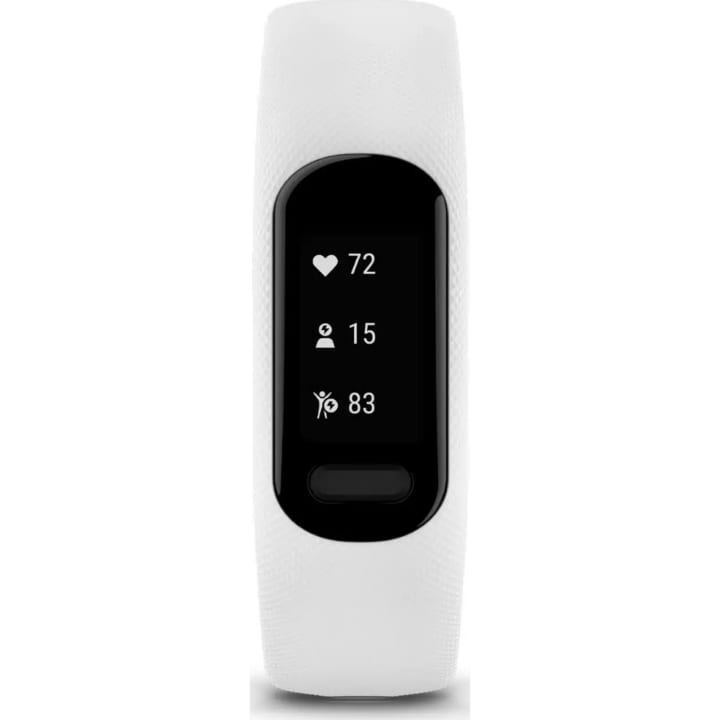 צמיד כושר חכם גרמין Small / Medium Garmin vivosmart 5 לבן