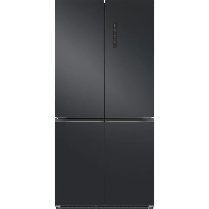 מקרר 4 דלתות בומפני Bompani BO590BX-ICE שחור מט כולל יצרן קרח