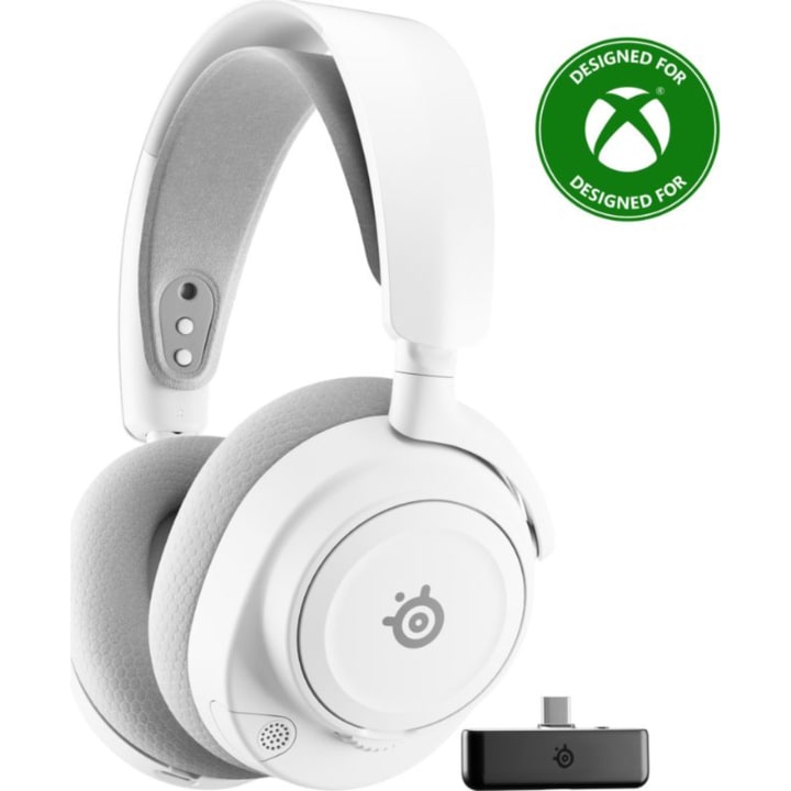 אוזניות גיימינג אלחוטיות SteelSeries Arctis Nova 7X Gen 2 לבן (עד 50ש' עבודה)