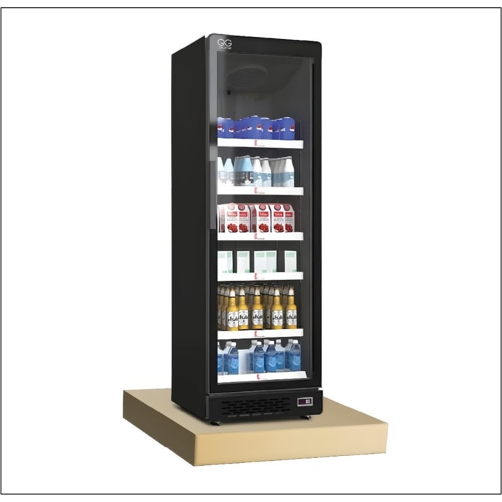מקרר ויטרינה הידורית דגם AGR-610-FA