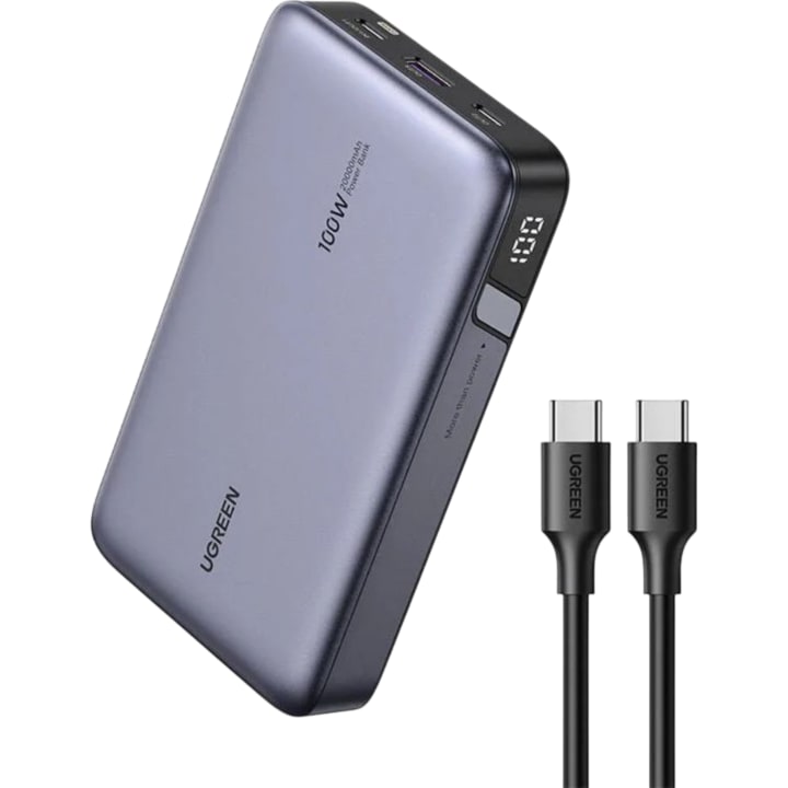 סוללת גיבוי 20,000mAh טעינה מהירה UGREEN PB720 100W