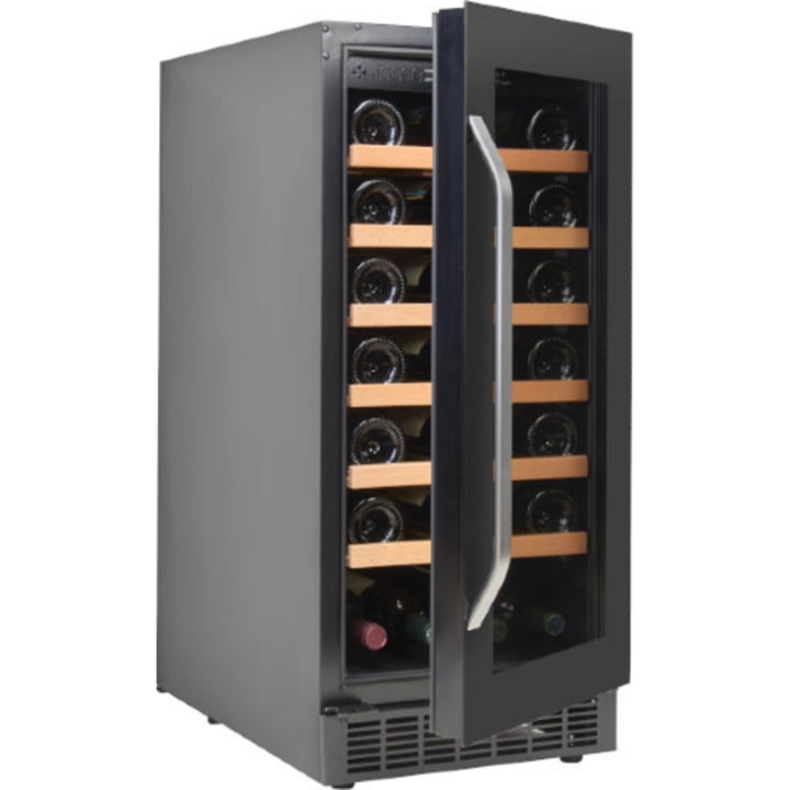מקרר יין אינטגרלי עד 34 בקבוקים וינופו Vinopo NS-36B שחור