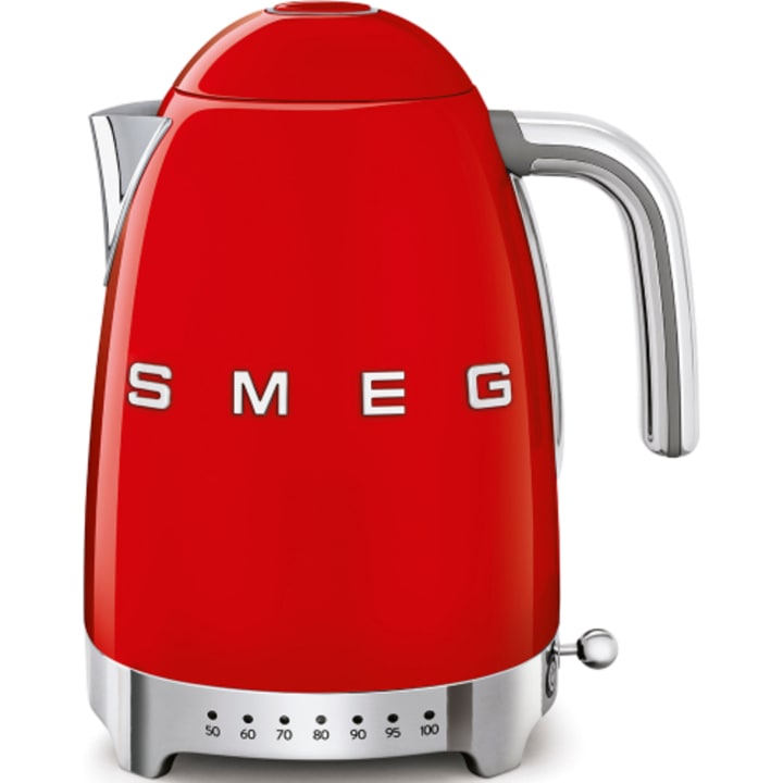 קומקום נירוסטה 1.7 ליטר SMEG KLF04RDEU אדום