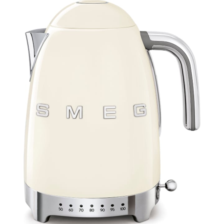 קומקום נירוסטה 1.7 ליטר SMEG KLF04CREU קרם