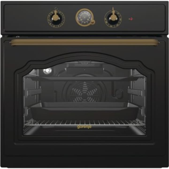 תנור בנוי 60 ס"מ גורנייה Gorenje BO7732CLB שחור