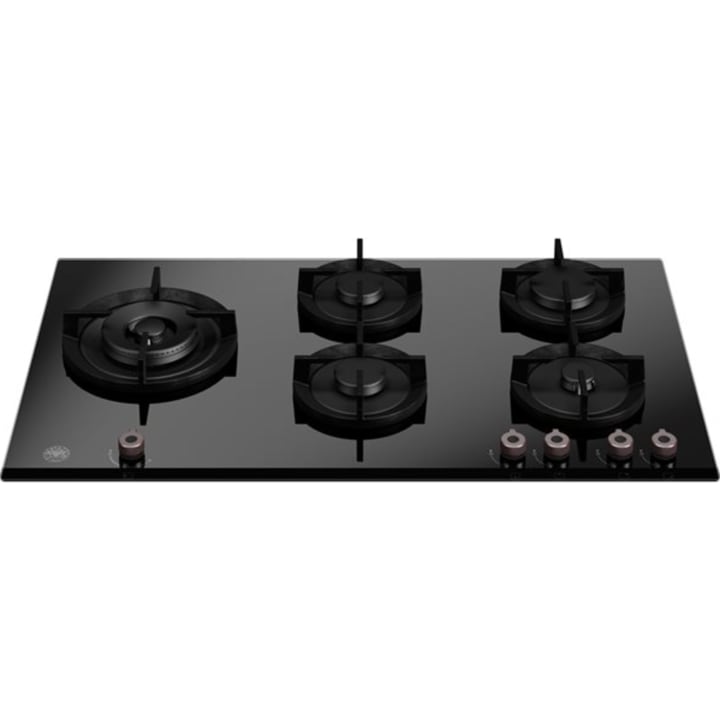 כיריים גז 90 ס"מ ברטזוני Bertazzoni P905LPROGNE זכוכית שחורה