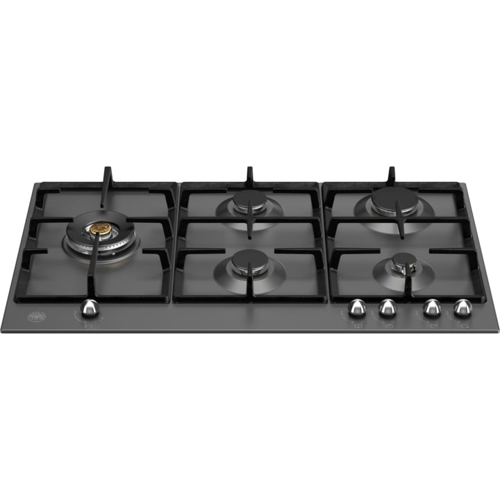 כיריים גז 90 ס"מ ברטזוני Bertazzoni P905LHERNE שחור מט