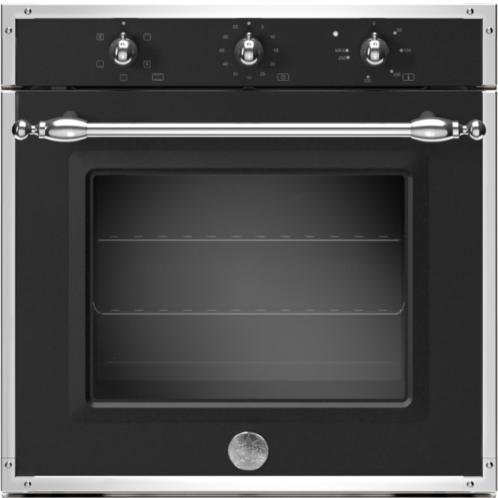 תנור בנוי 60 ס"מ ברטזוני Bertazzoni F605HEREKNE שחור מט