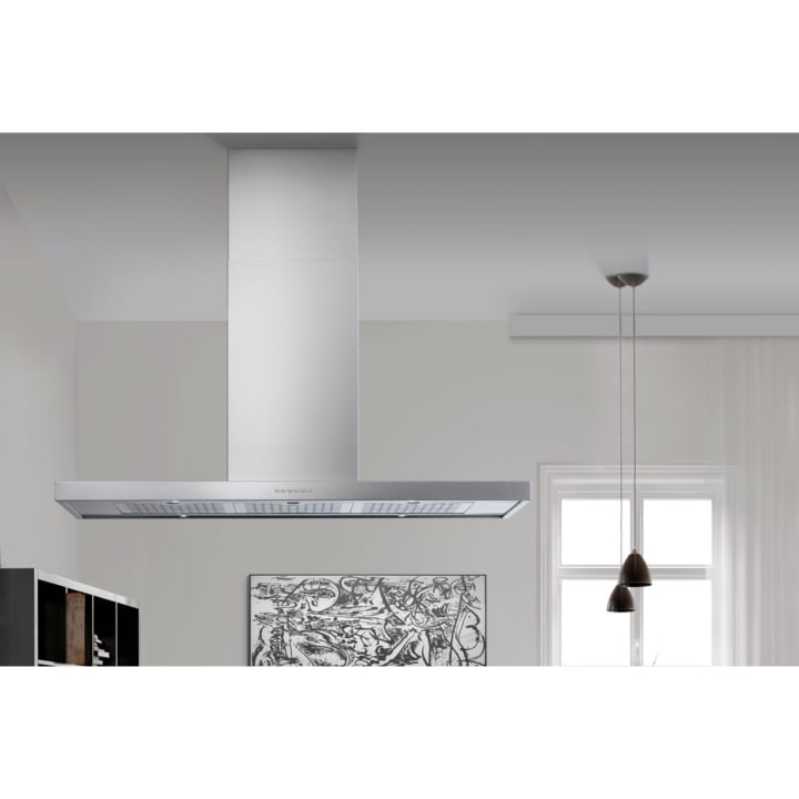 קולט אדים אי 120 ס"מ איירוואן Airone Slim Isola Evo 120 נירוסטה