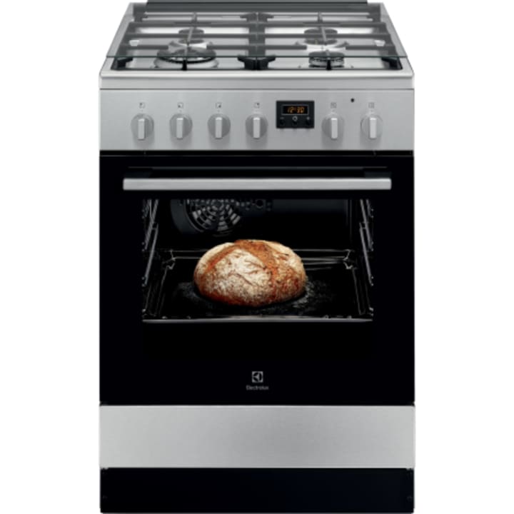 תנור משולב כיריים 60 ס"מ אלקטרולוקס Electrolux LKK620200X נירוסטה