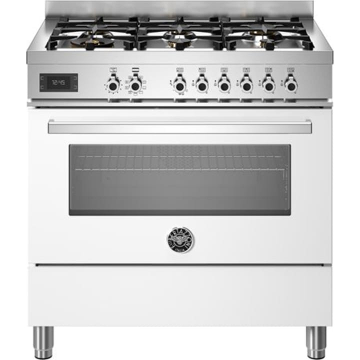 תנור משולב כיריים 90 ס"מ ברטזוני Bertazzoni PRO96L1EBIT לבן