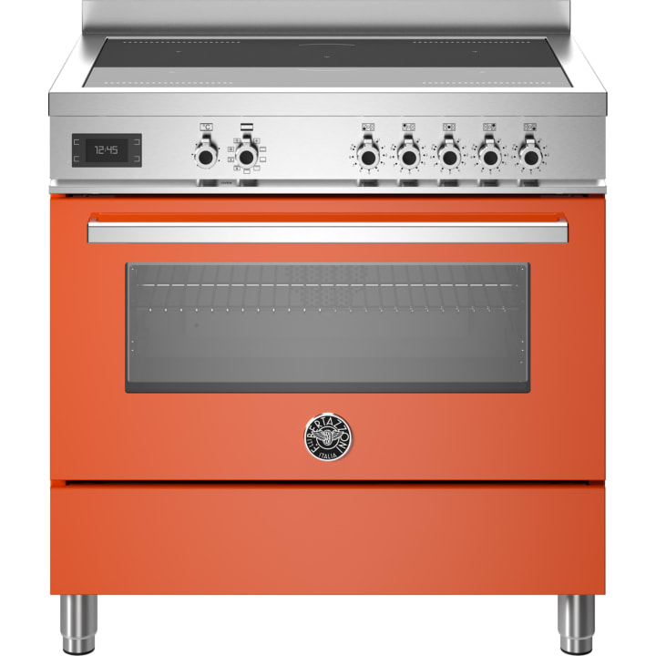 תנור משולב כיריים 90 ס"מ ברטזוני Bertazzoni PRO95I1EART כתום