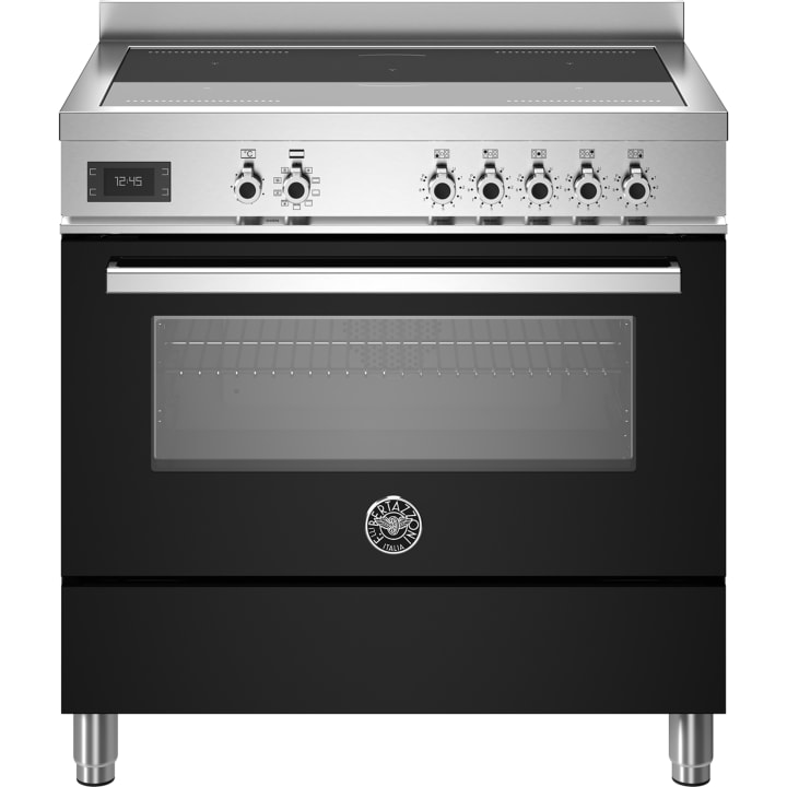 תנור משולב כיריים 90 ס"מ ברטזוני Bertazzoni PRO95I1ENET שחור