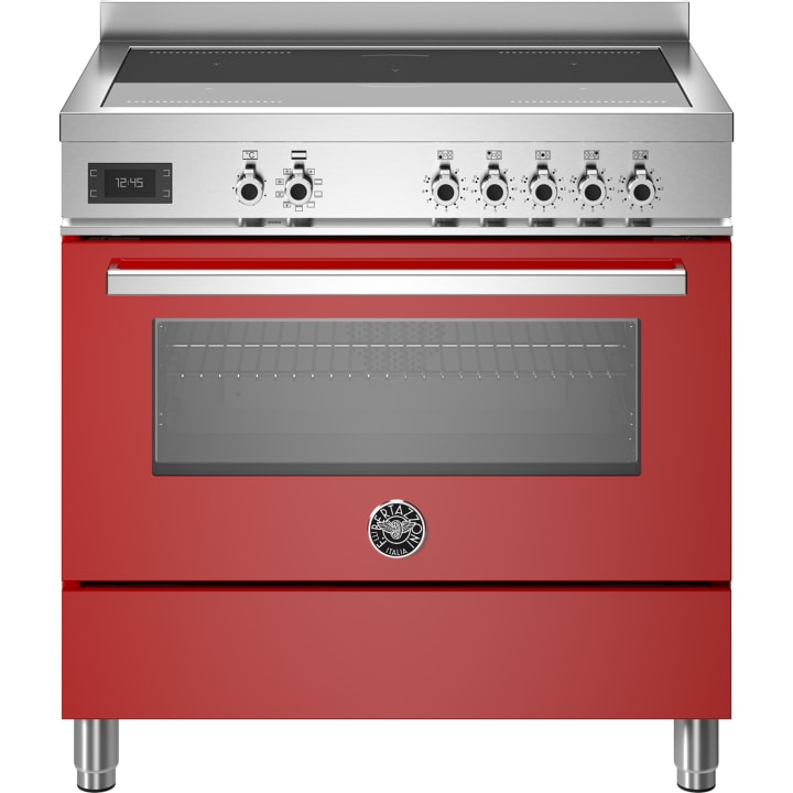 תנור משולב כיריים 90 ס"מ ברטזוני Bertazzoni PRO95I1EROT אדום