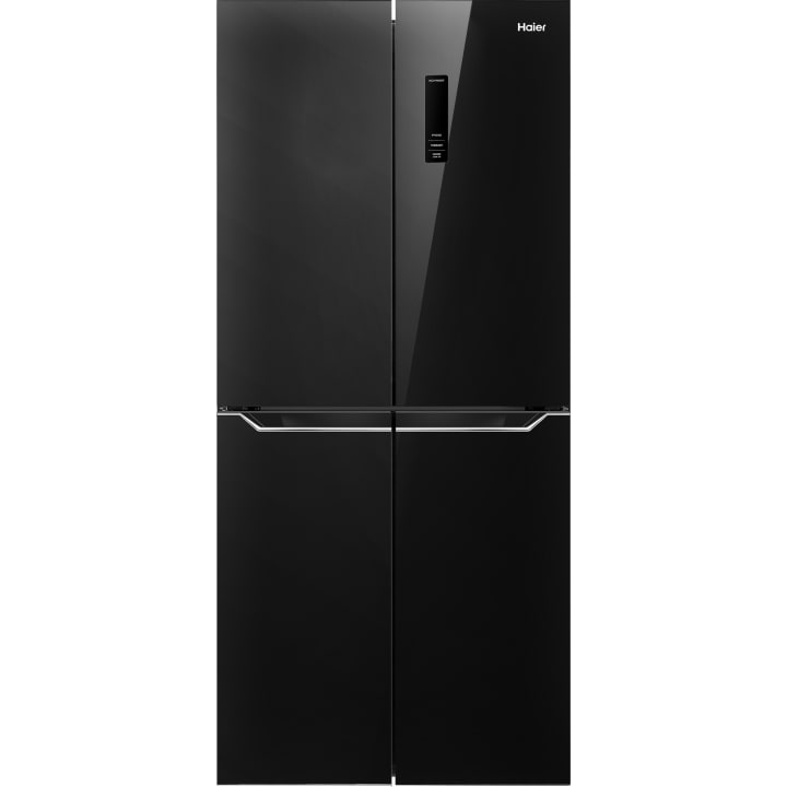 מקרר 4 דלתות האייר Haier HRF-4494FBR זכוכית שחורה