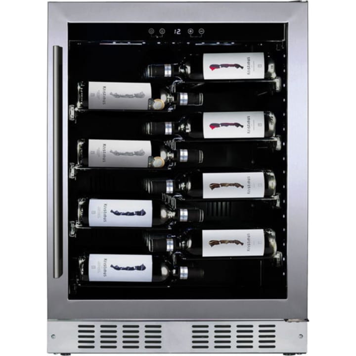 מקרר יין 40 בקבוקים אינטגרלי דונהווקס Dunavox DAU40.138SS נירוסטה