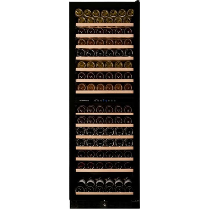 מקרר יין 164 בקבוקים דונהווקס Dunavox DX166.428 שחור