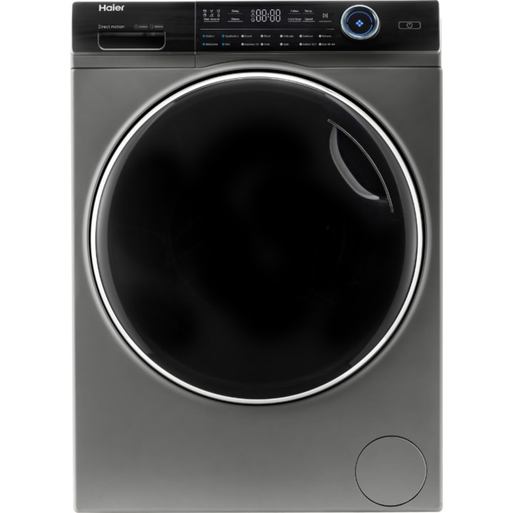 מכונת כביסה פתח חזית 10 ק"ג האייר Haier HW100-B14979S8 כסוף