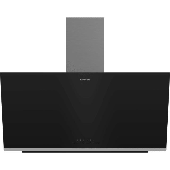 קולט אדים ארובה 90 ס"מ גרונדיג Grundig GDSP5464BBSC זכוכית שחורה