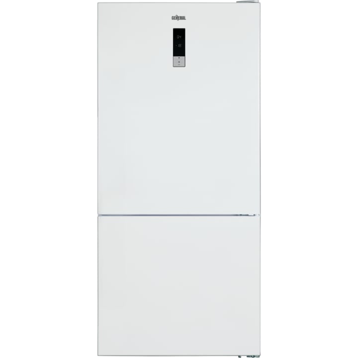 מקרר מקפיא תחתון ג'נרל דגם GE673W לבן
