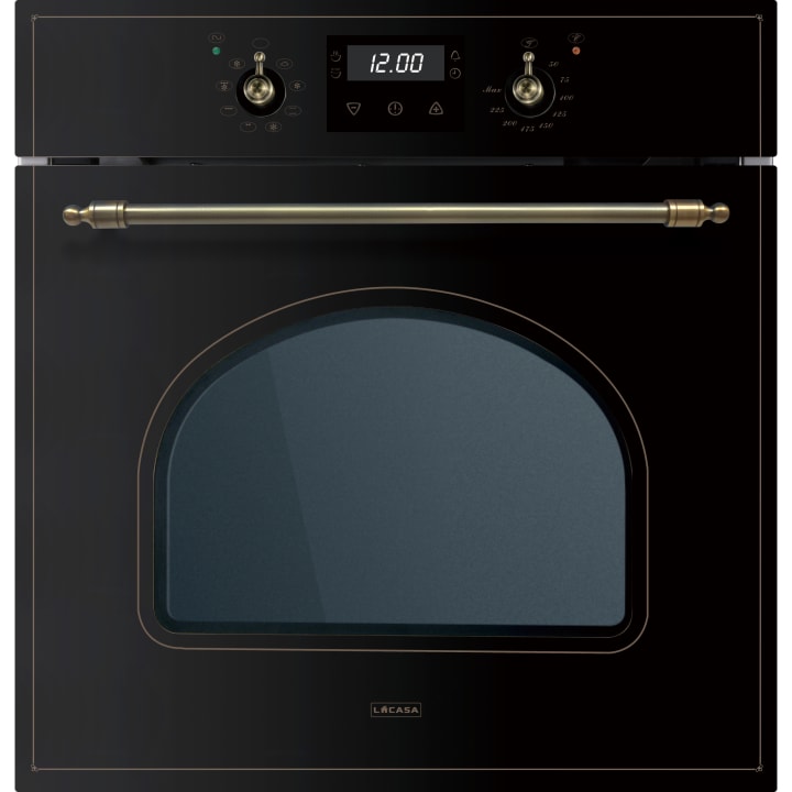 תנור בנוי 60 ס"מ לקאזה Lacasa LCT670RCBL שחור