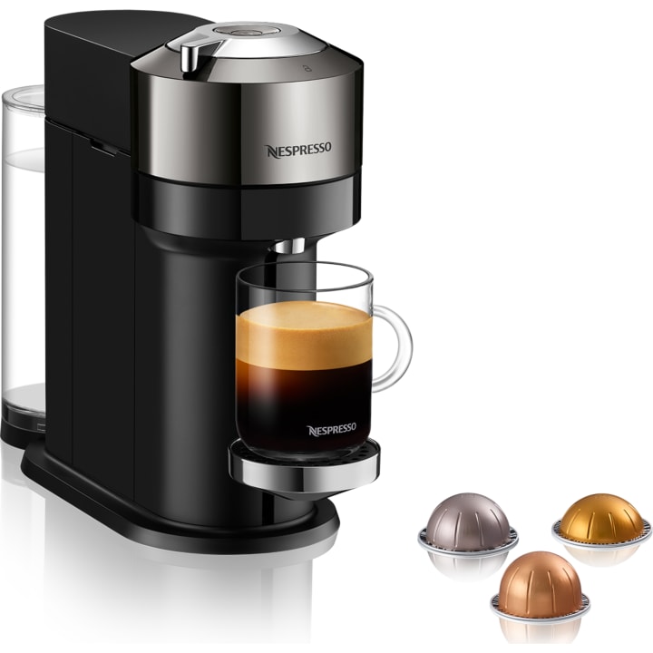 מכונת קפה נספרסו NESPRESSO VERTUO NEXT GCV1 כרום