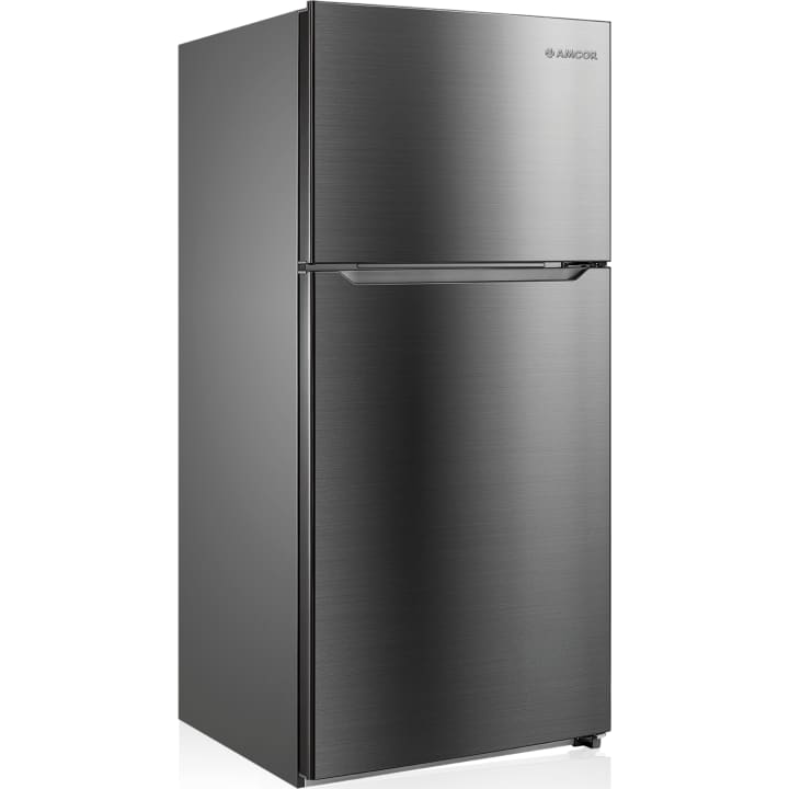 מקרר מקפיא עליון אמקור Amcor MR695SS נירוסטה