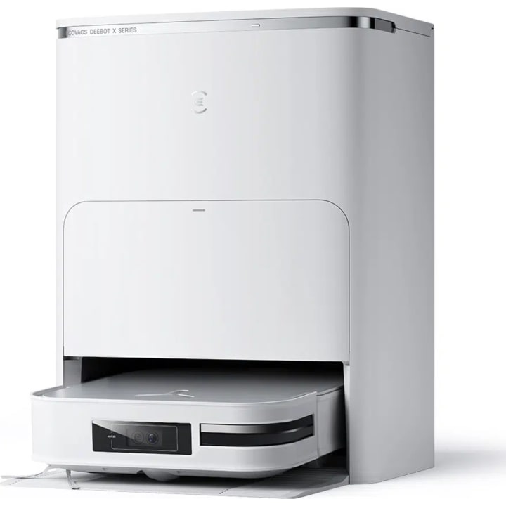 שואב אבק רובוטי שוטף אקווקס Ecovacs Deebot X2 Omni לבן