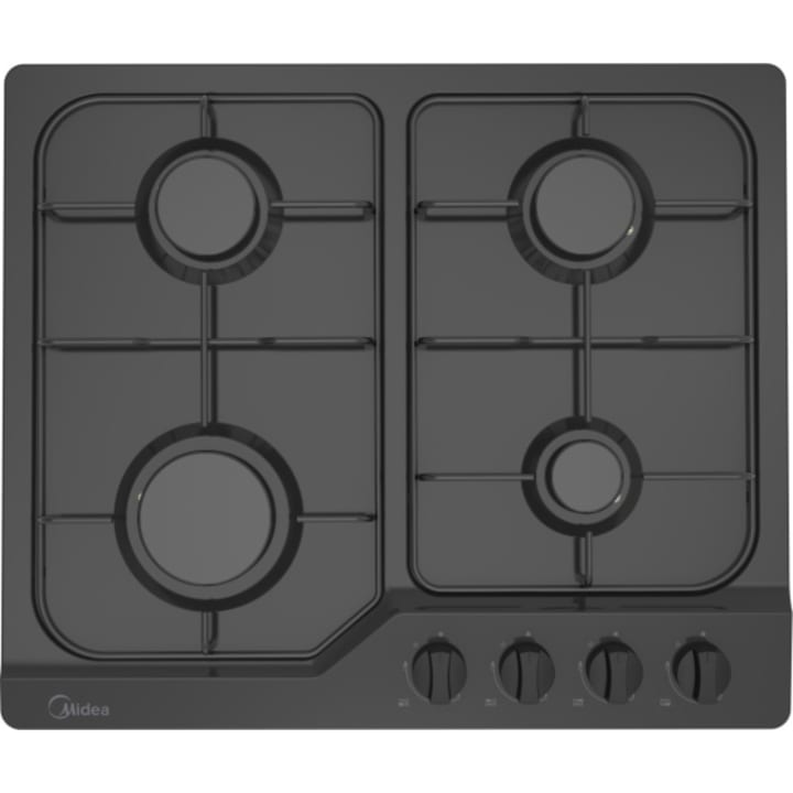 כיריים גז 60 ס"מ מידאה Midea 60SJ401 שחור