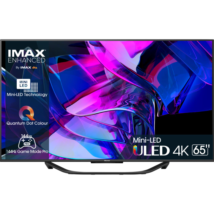 טלוויזיה חכמה "QLED Mini LED 4K 65 הייסנס Hisense 65U7KQ