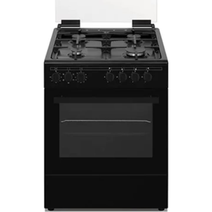 תנור משולב כיריים גז 60 ס"מ מאסימו Masimo LAV6060BL שחור
