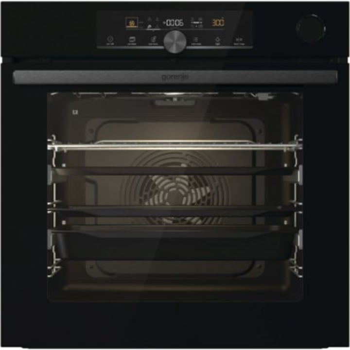 תנור בנוי פירוליטי 60 ס"מ גורנייה Gorenje BPS6747A04 שחור