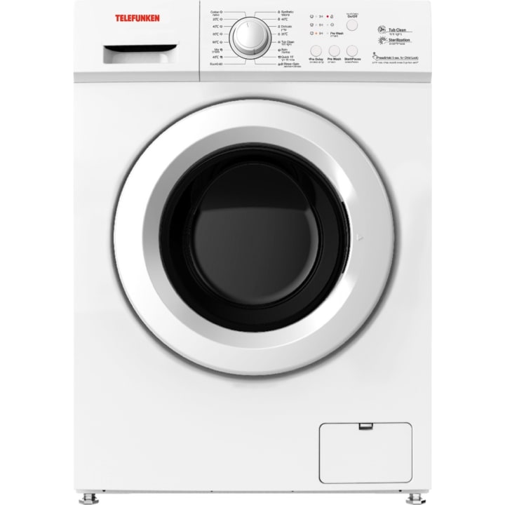 מכונת כביסה פתח חזית 7 ק"ג TELEFUNKEN TFL700W