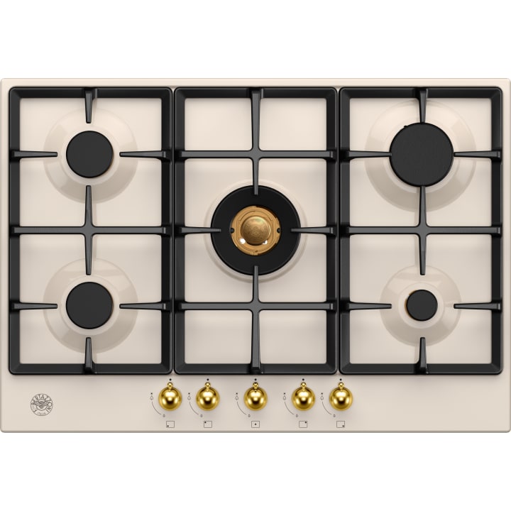 כיריים גז 75 ס"מ ברטזוני Bertazzoni P755CHERAG שמנת זהב