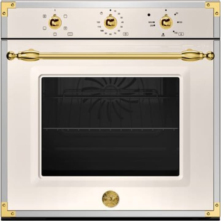 תנור בנוי 60 ס"מ ברטזוני Bertazzoni F605HEREKAG שמנת זהב
